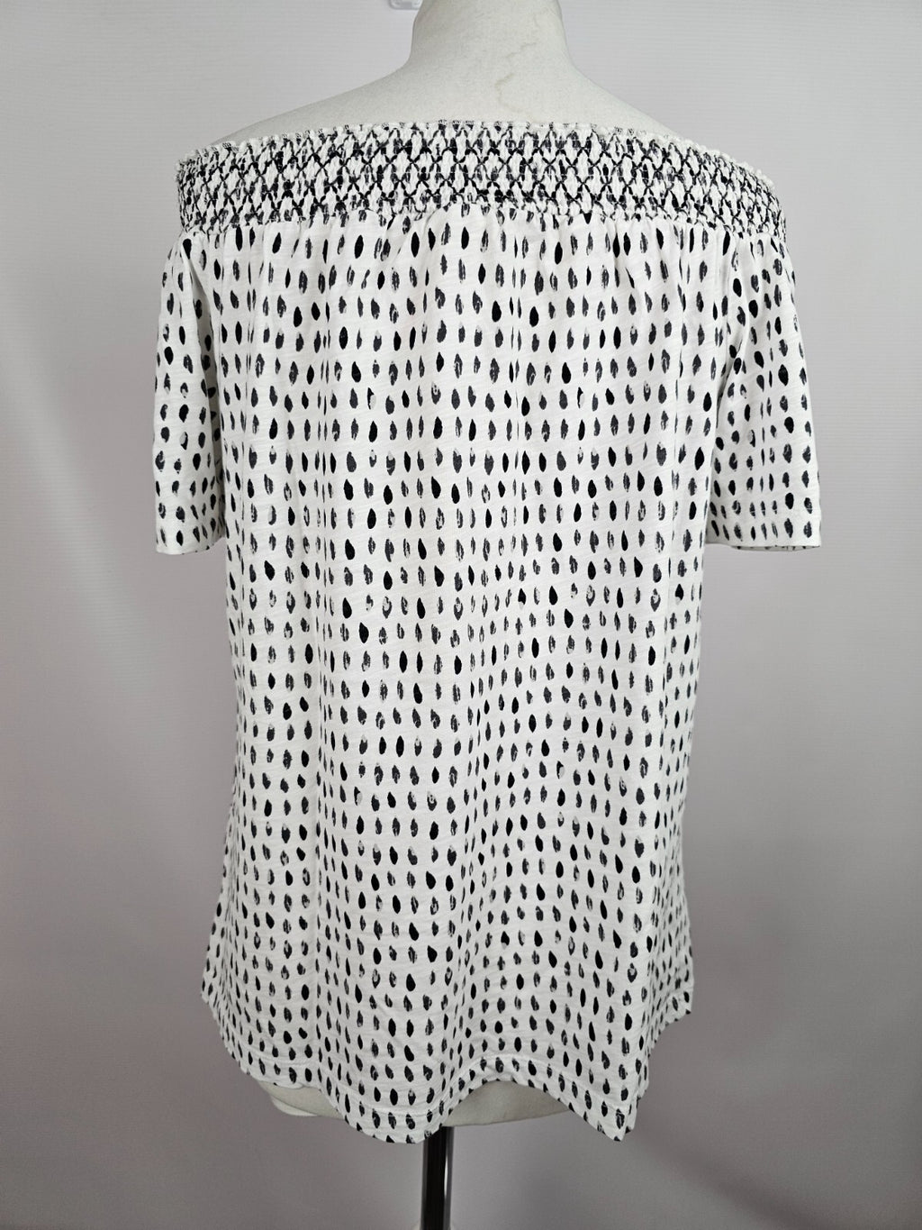 EK4136 Damen Bluse von Street One, weiß-schwarz, Gr.404