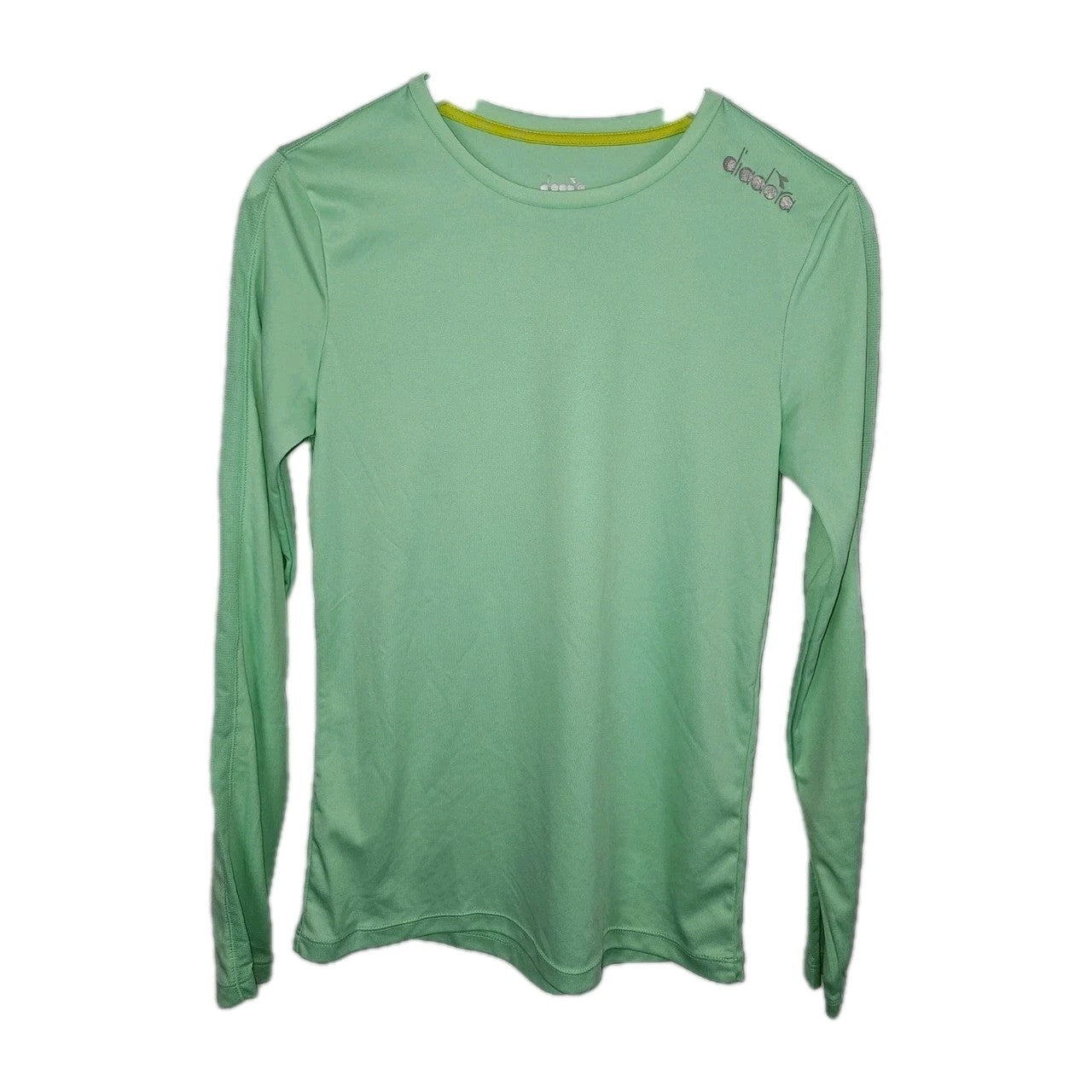 EK8058 Damen Langarmshirt von Diadora, grün, Gr.M0