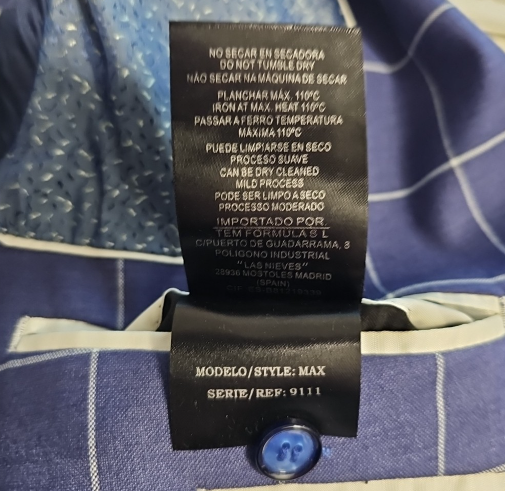 EK7703 Herren Jackett von Emblems, blau, Gr.486