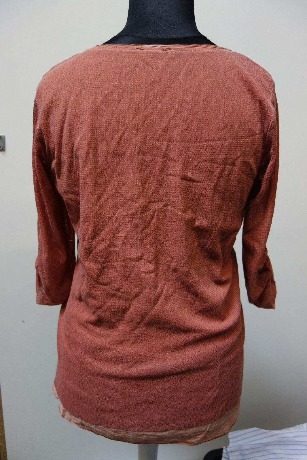 EK0072 Damen Longshirt von Via Appia, Altrosa, 404