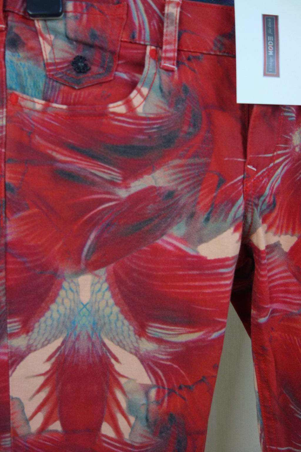 EK2644 Damen Hose von Maison Scotch, rot, Gr. XS1