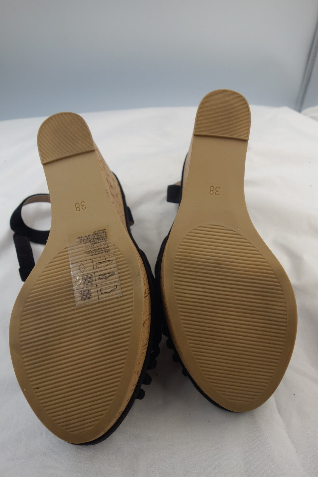 ES0298 Damen Absatzsandalen von H&M, Gr. 385
