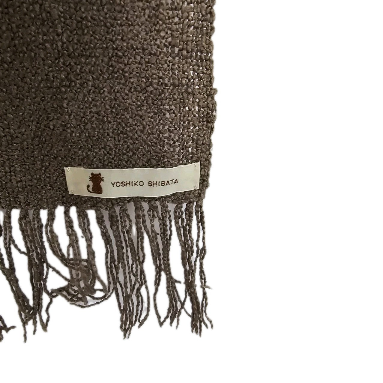 EK10903 Damen Schal von Yoshika Shibata | Braun2