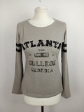 EK1932 Damen Langarmshirt von Darling, grau, Gr. S0