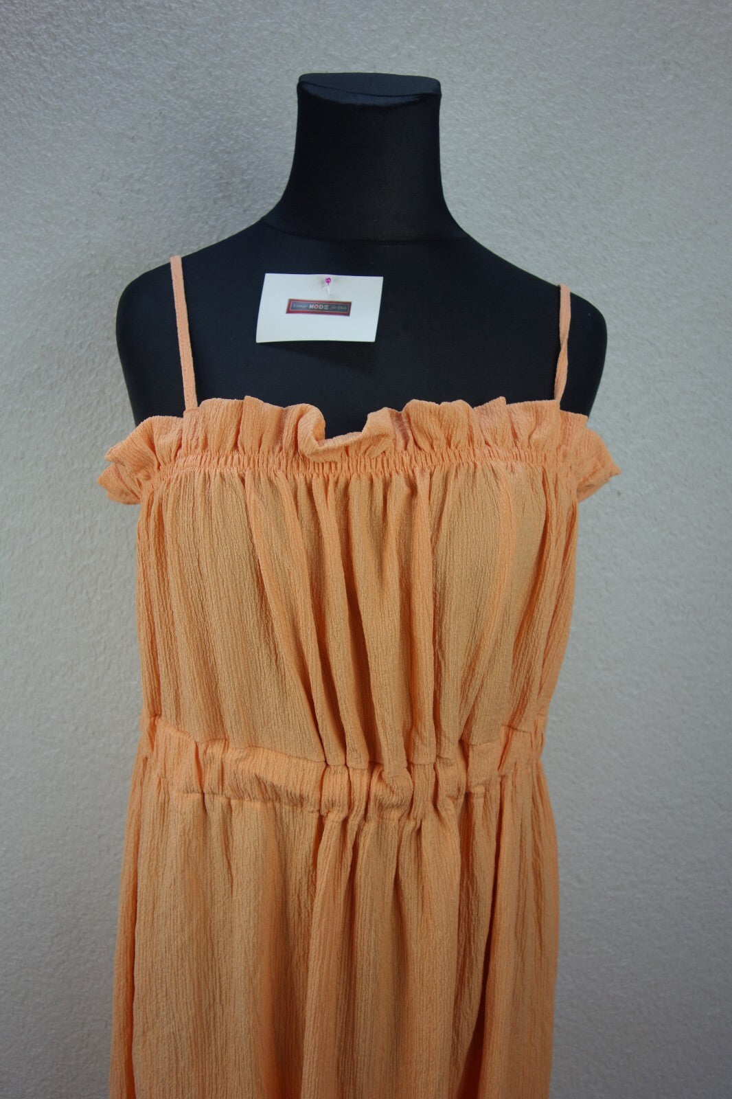 EK2166 Damen Kleid von H&M, lachsfarben, Gr. XL1