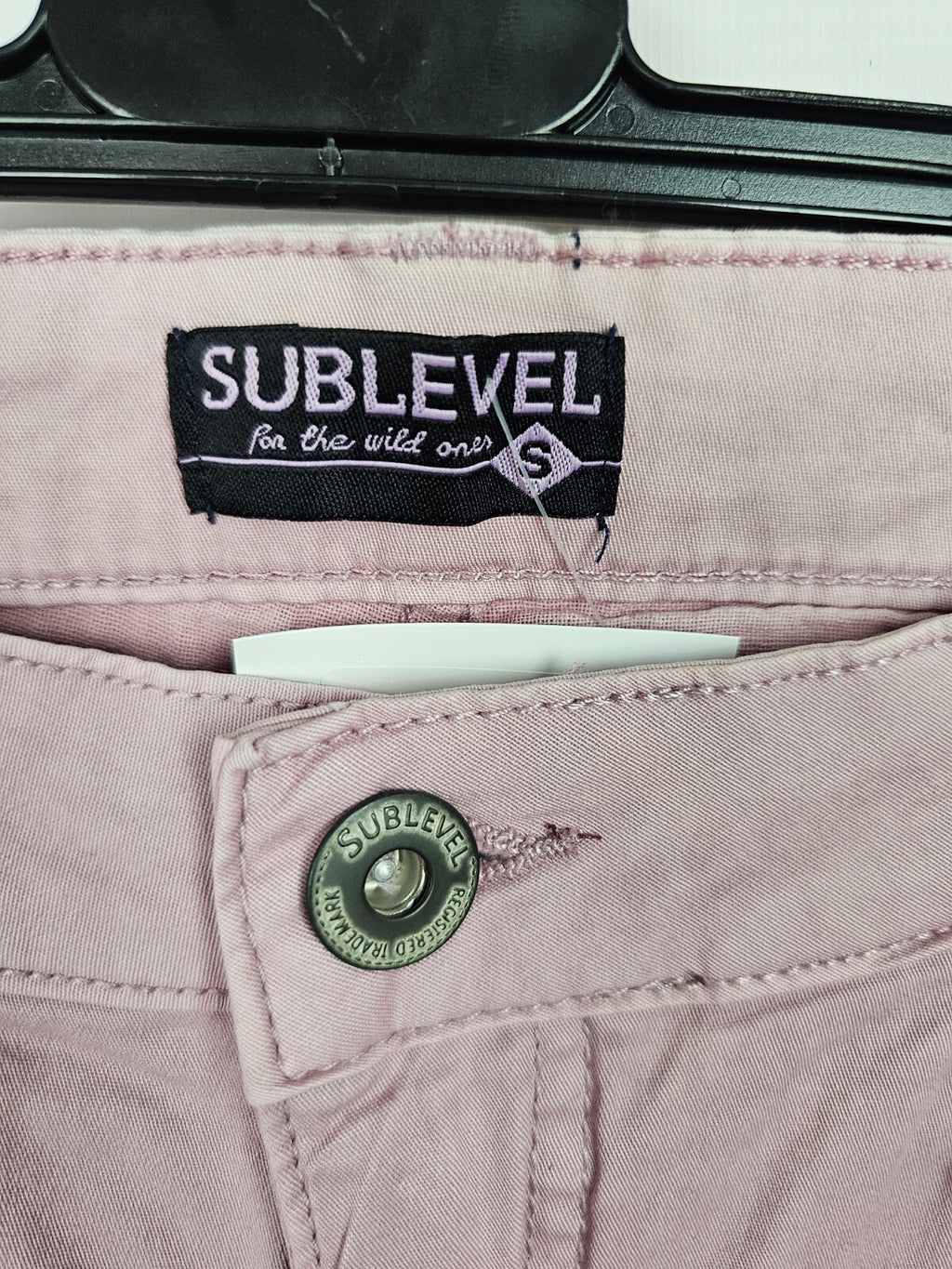 EK1860 Damen 3/4 Hose von Sublevel, lila, Gr.S4