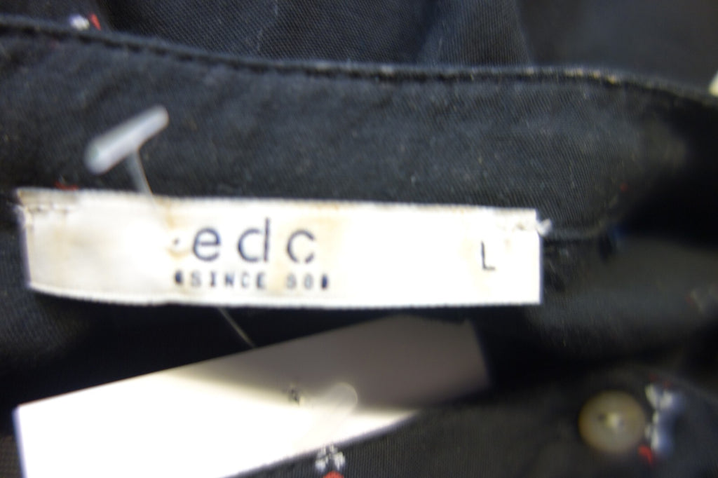 EK1003 Damen Bluse von edc, schwarz, Gr. L4