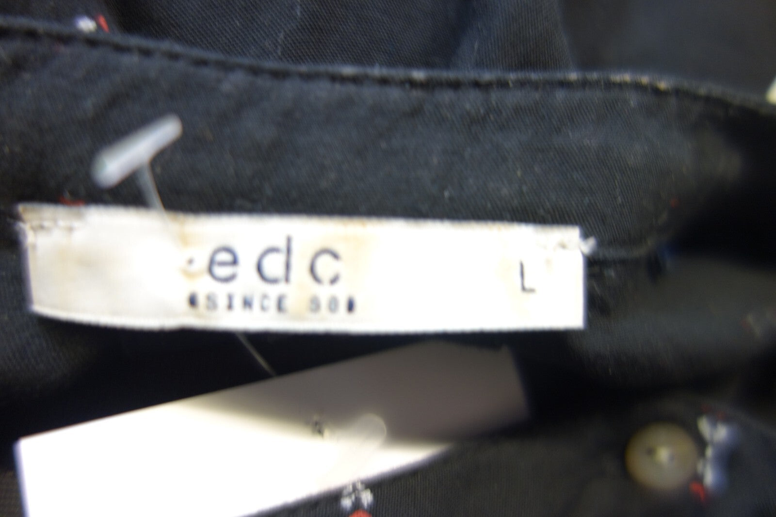 EK1003 Damen Bluse von edc, schwarz, Gr. L4
