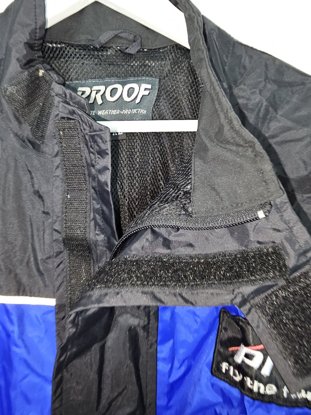 EK10945 Unisex Einteiler von ProDesign, blau-schwarz, Gr.XL3