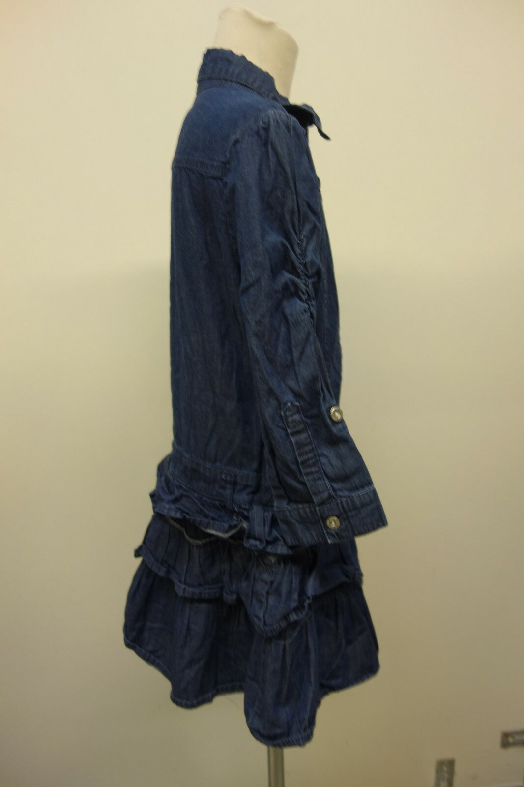 EK1401 Mädchen Kleid von Guess, Jeansstoff, blau, Gr. L(14)2