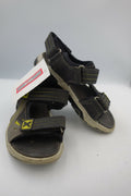ES0688 Jungen Sandalen von Elefanten, schwarz/grau, Gr. 310