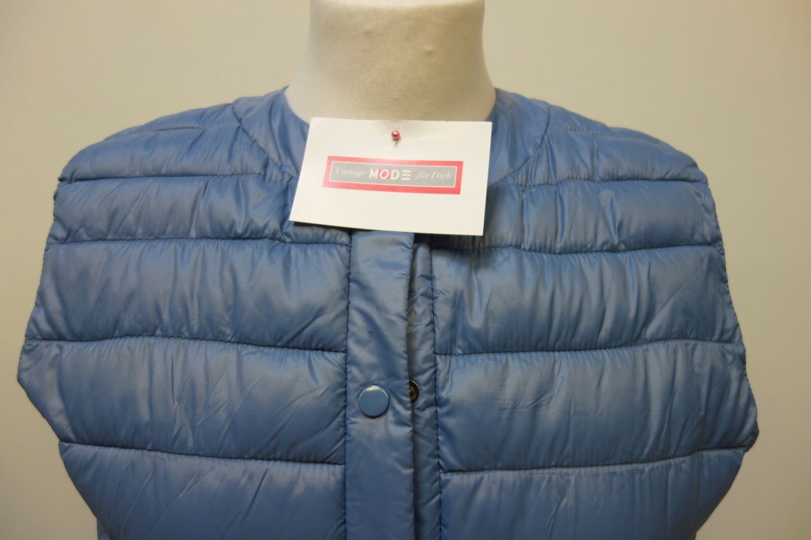 EK0328 Damen Weste von Anna Justper, blau, Gr. S1