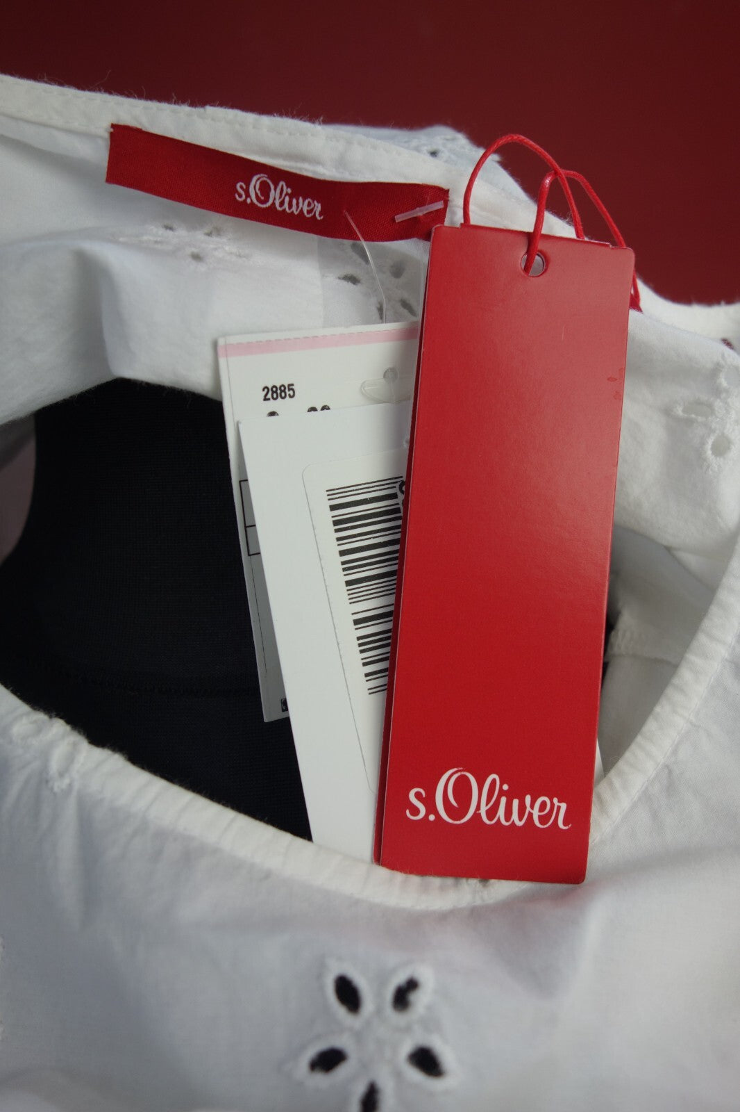 EK2586 Damen Bluse von s.Oliver, weiß, Gr. 365