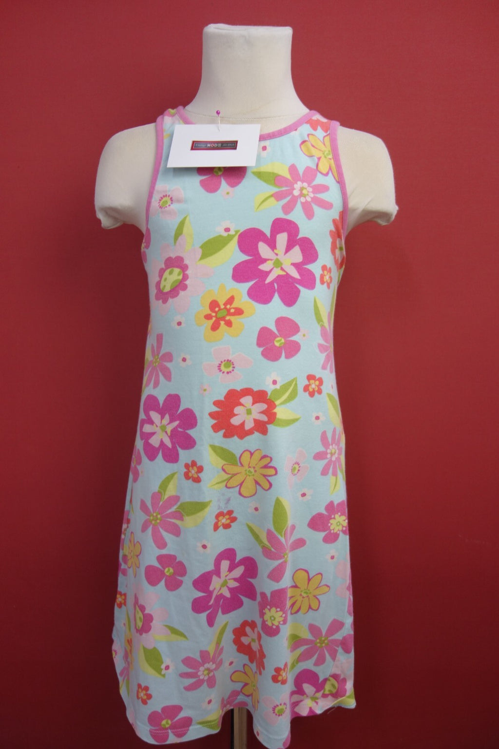 EK3904 Mädchen Kleid von UnitedColorsOf Benetton, pink, Gr. 110/1160