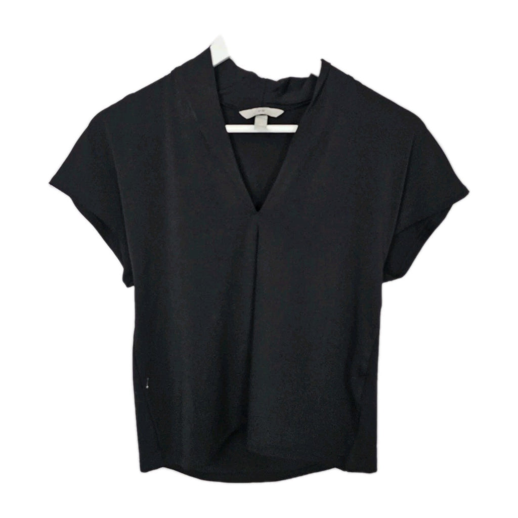 EK8883 Damen Bluse von H&M, Schwarz, Gr. XS0