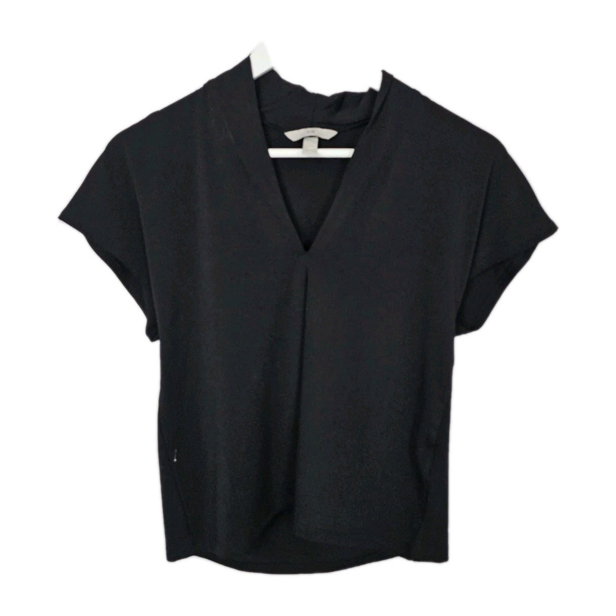 EK8883 Damen Bluse von H&M, Schwarz, Gr. XS0