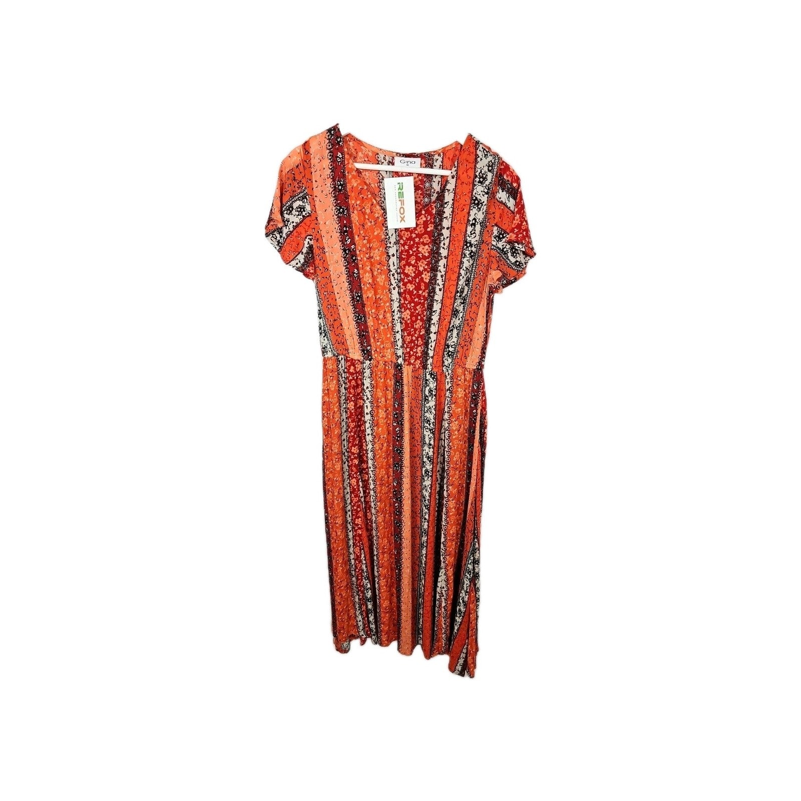 EK9135 Damenkleid Gina Gr.40 Orange0
