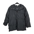 EK10455 Damen Winterjacke von H&M, Schwarz, Gr. S0