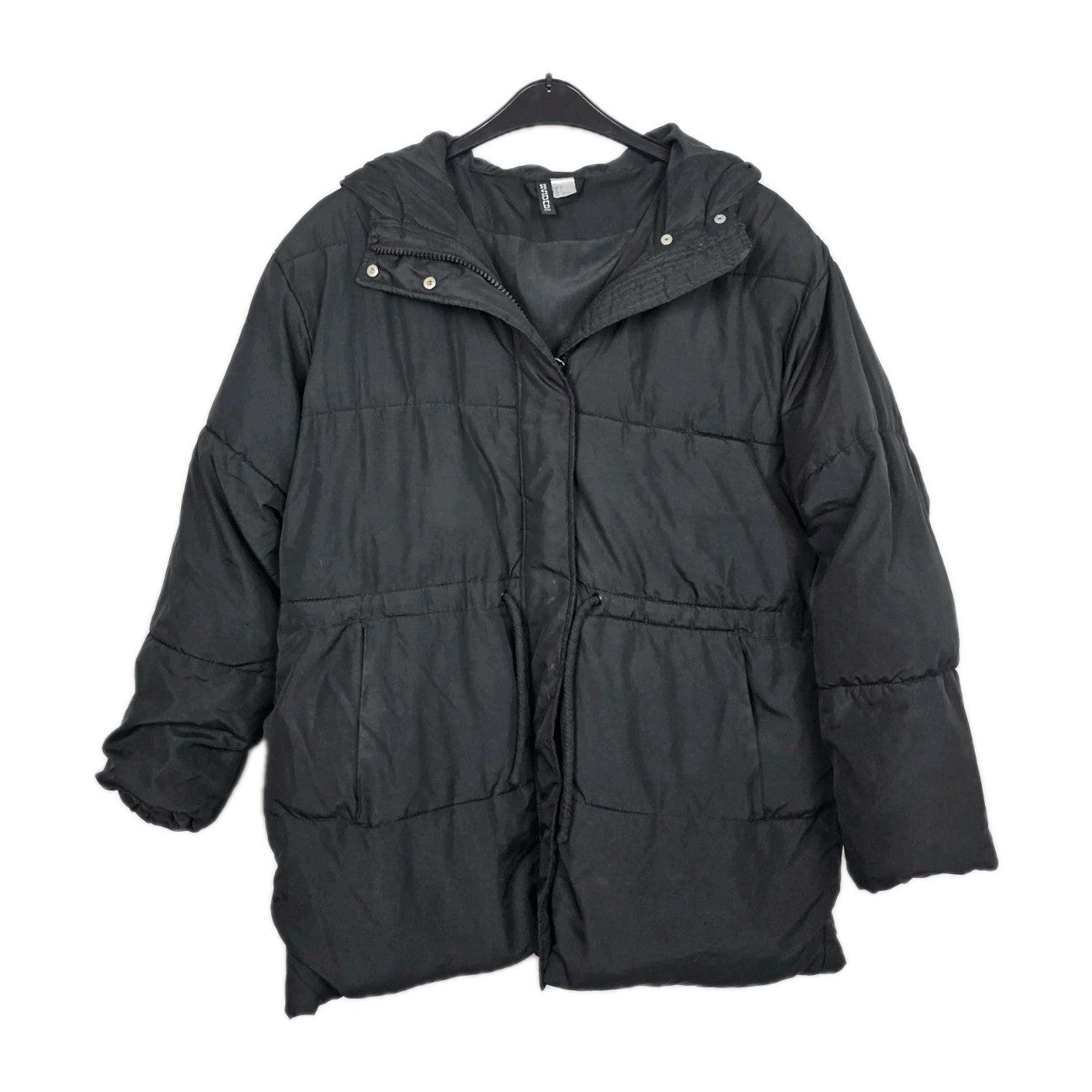 EK10455 Damen Winterjacke von H&M, Schwarz, Gr. S0