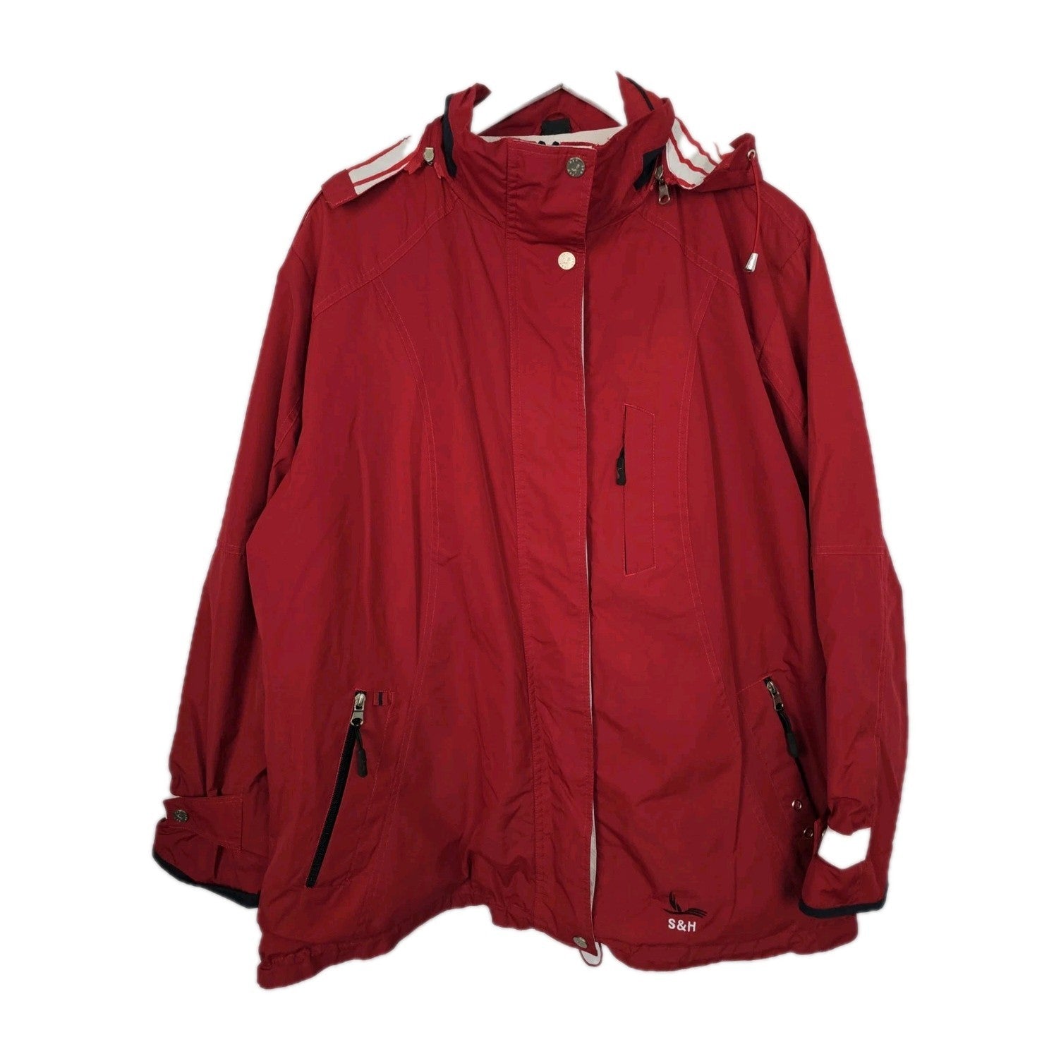 EK9356 Damen Übergangsjacke von SH Production, rot, Gr.XXL0