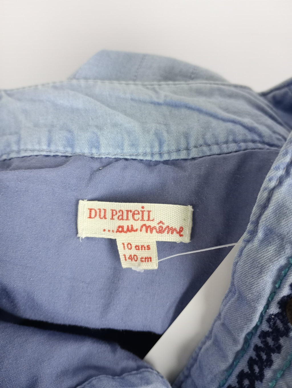 EK0205 Mädchen Jacke von du pareil au même, blau, Gr. 1406