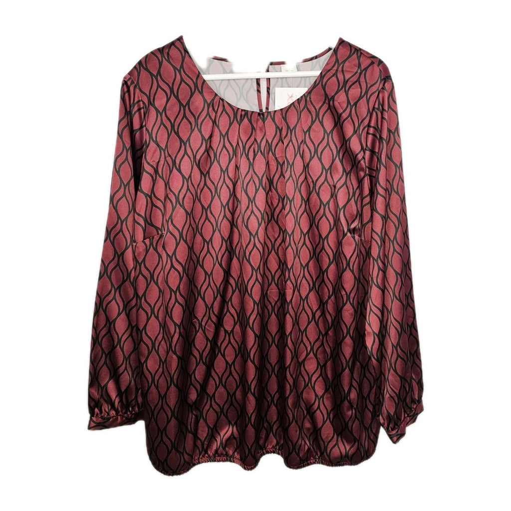 EK9055 Damen Bluse von Feldheus, Rot, Gr. 480