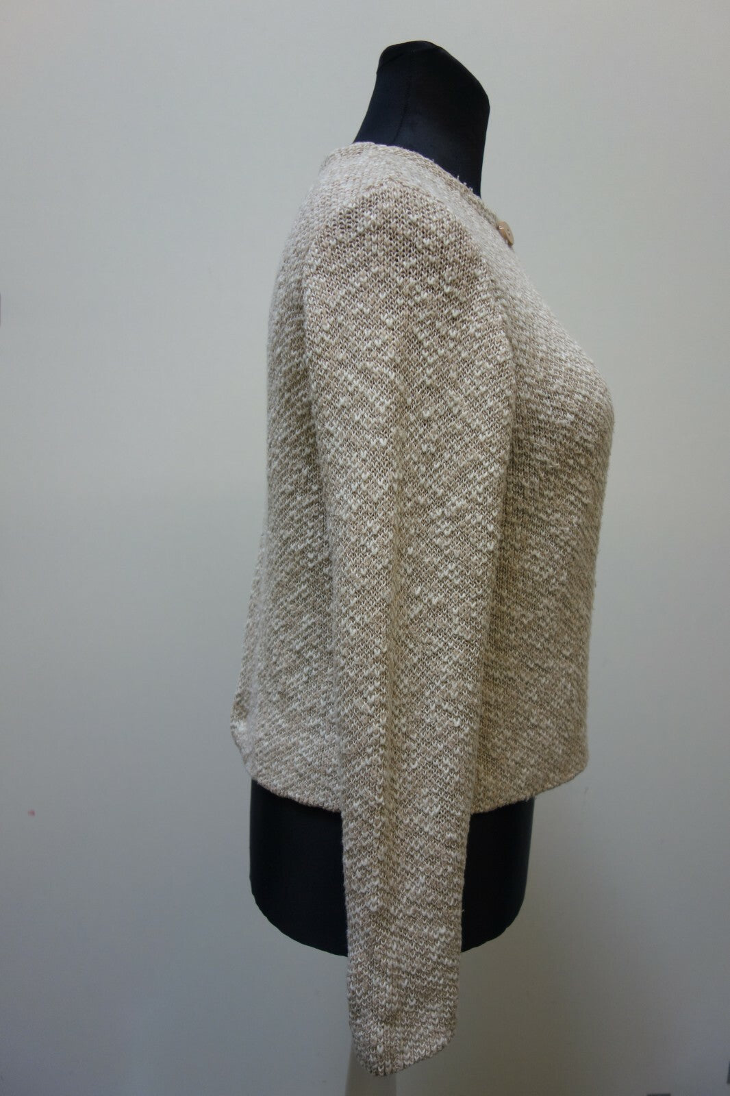 EK1729 Damen Strickjacke von Esisto, beige, Gr. L3