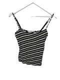 EK8608 Damen Top Clasen Gr.s Schwarz Gestreift0