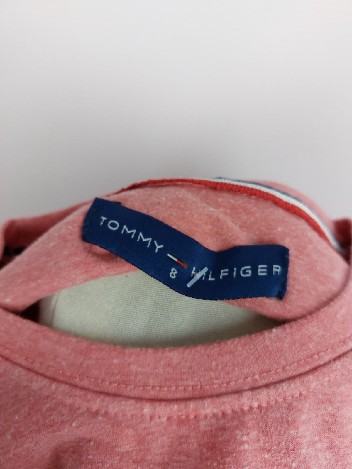 EK4295 Mädchen T-Shirt von Tommy Hilfiger, rosarot, Gr. 8 (128)4