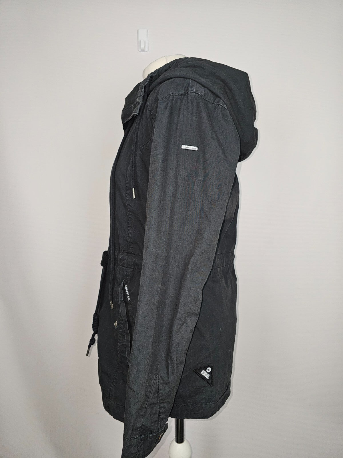 EK5966 Damen Paker von KHUJOGENUINE, Schwarz, Gr.:M4