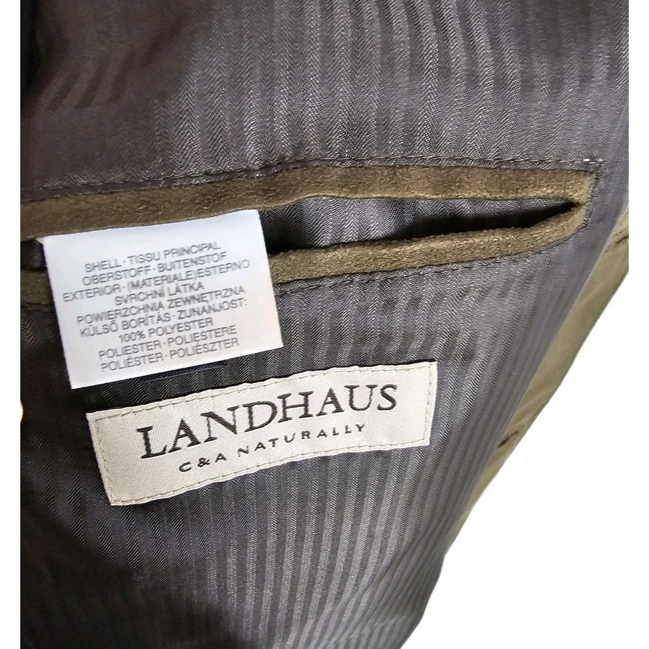 EK10878 Trachtenjacke von Landhaus C&A, Grün, Gr. 504