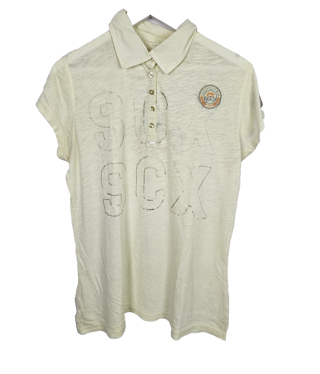 EK8349 Herren T-Shirt von Soccx, Gelb, Gr. Ca M/L0