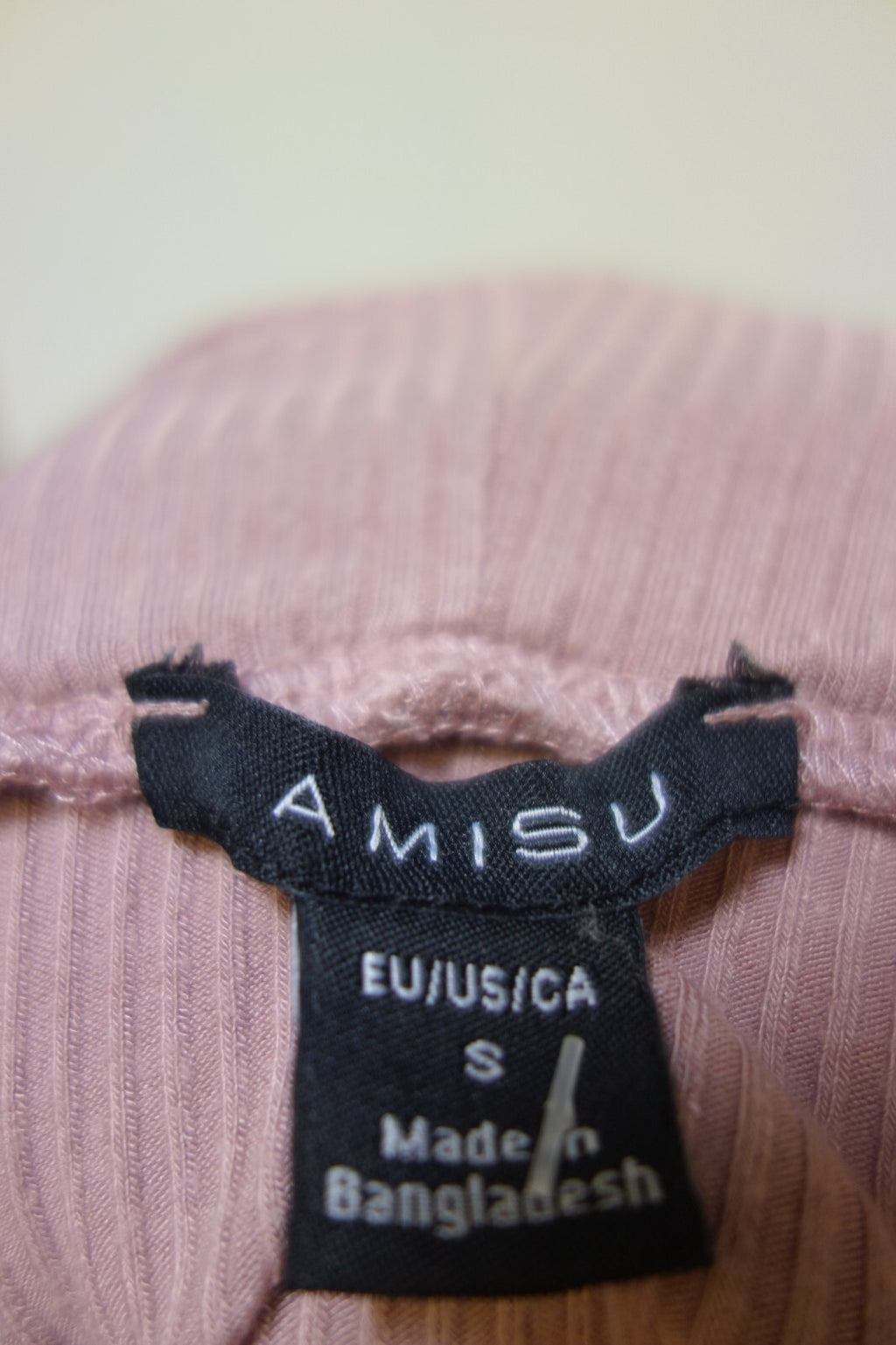 EK3531 Damen Langarmshirt von Amisu, altrosa, gr. S4