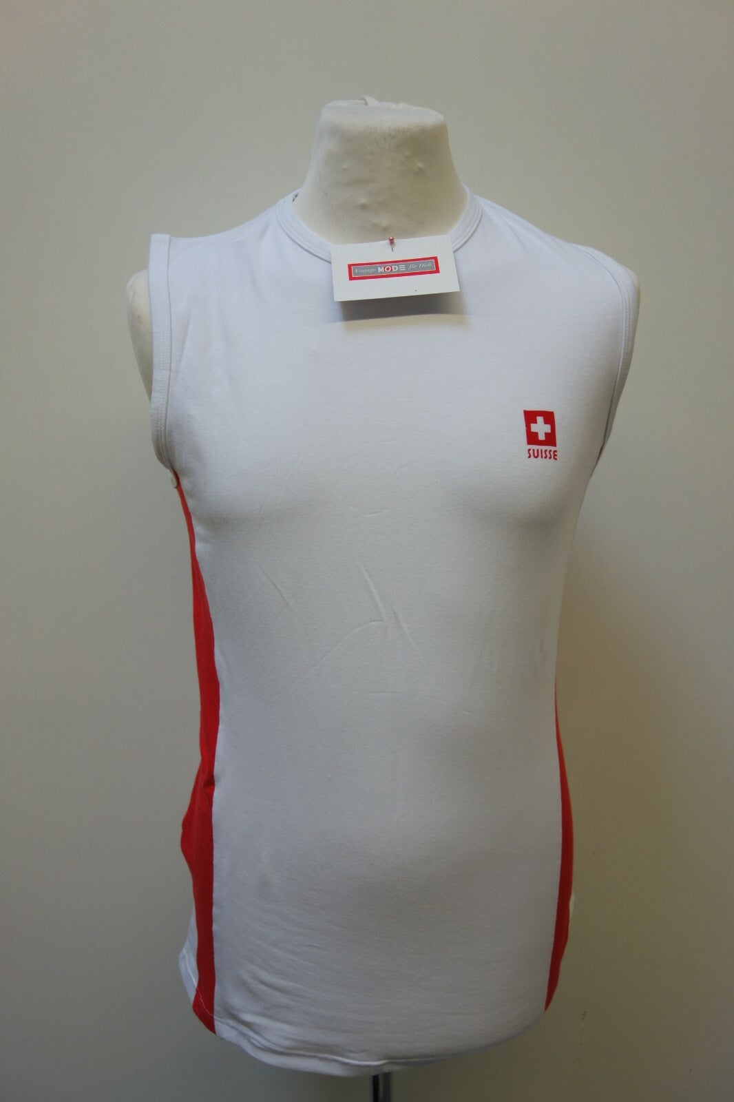 EK1164 Trägershirt von Suisse, weiß, Gr. M0