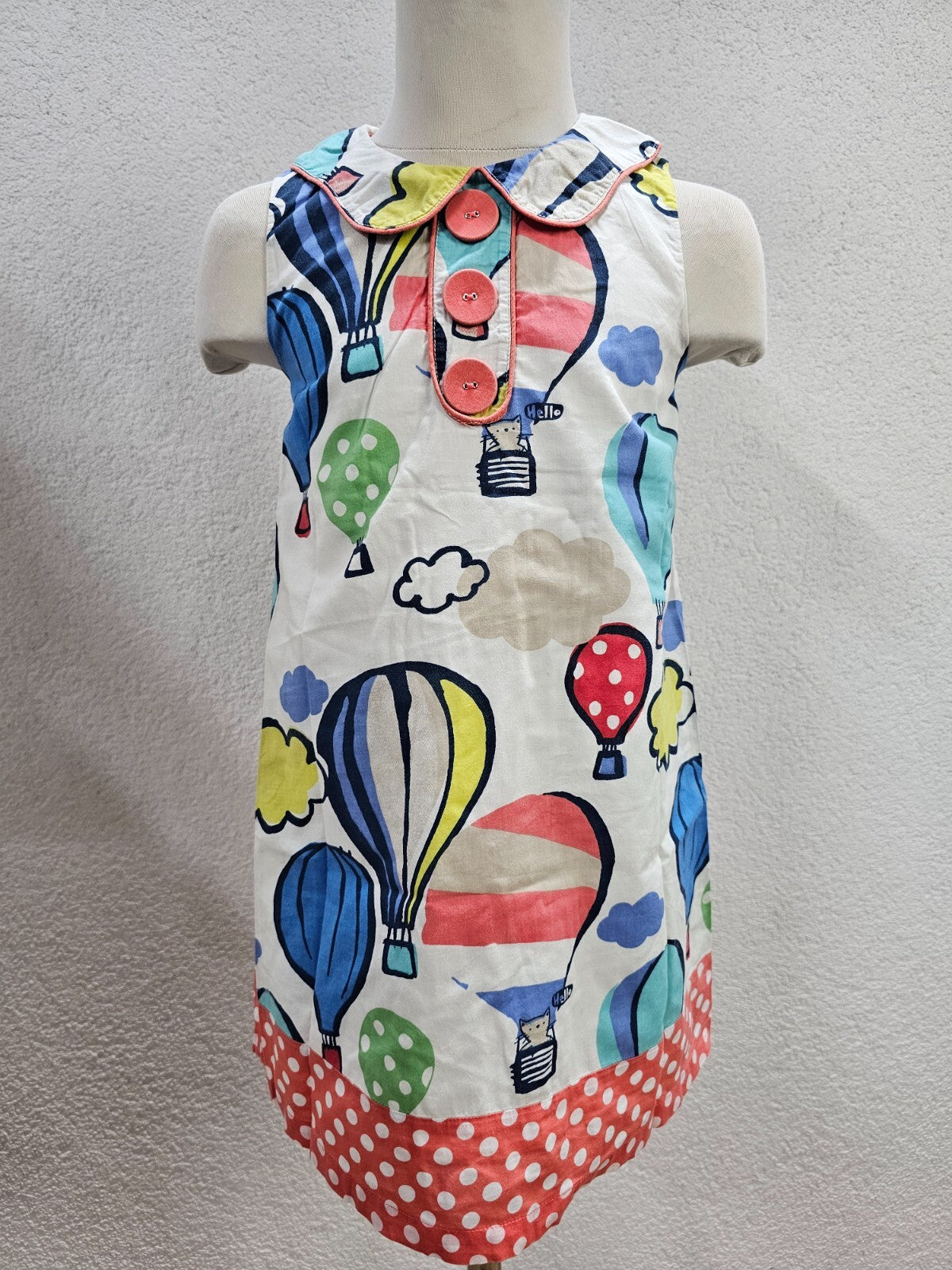 EK5922 Mädchen Kleid von Next, mehrfarbig, Gr. 1100