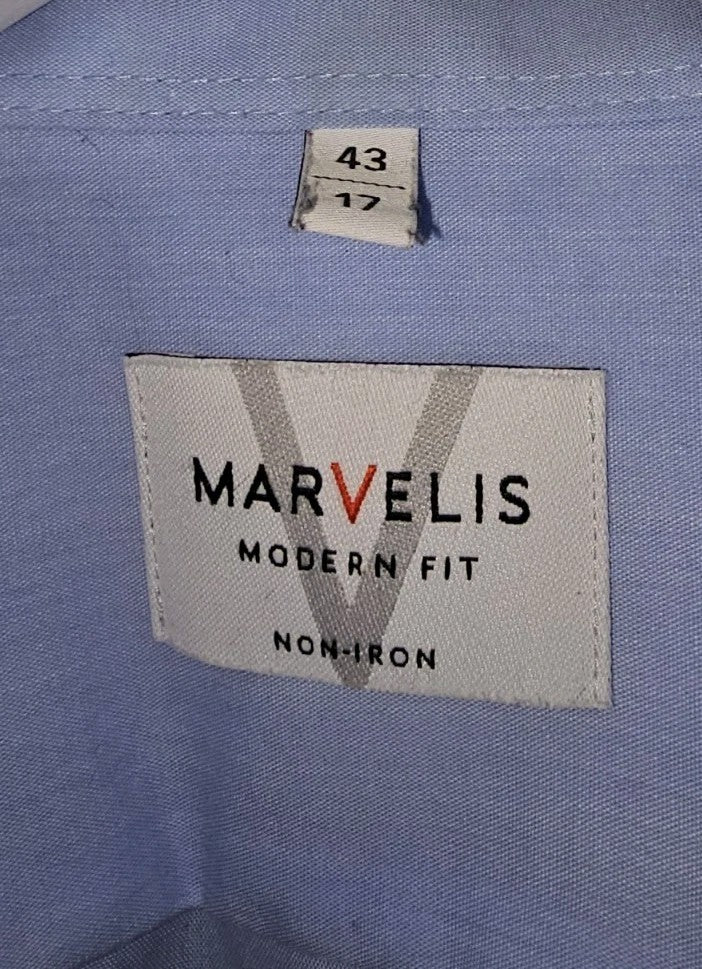 EK11176 Herren Hemd von MarVelis, hellblau, Gr.433