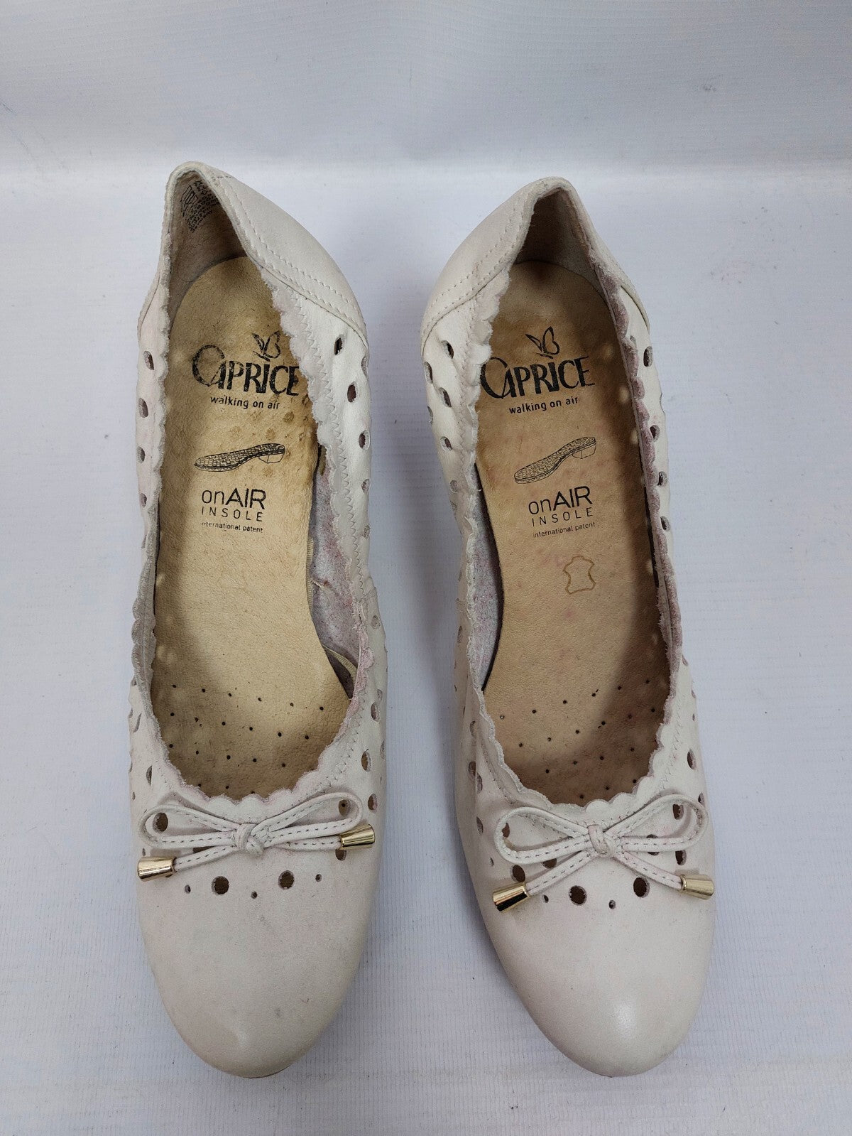ES0557 Damen Pumps von Caprice, beige, Gr. 6,51