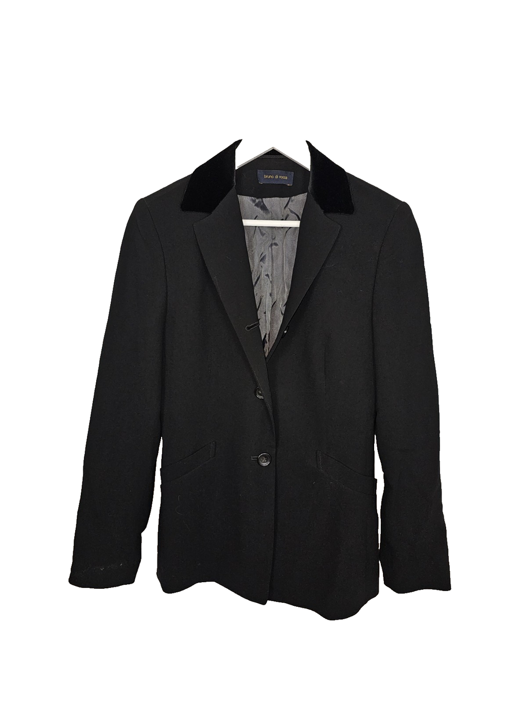 EK6990 Damen Blazer von Bruno die rocca, Schwarz, Gr. 360