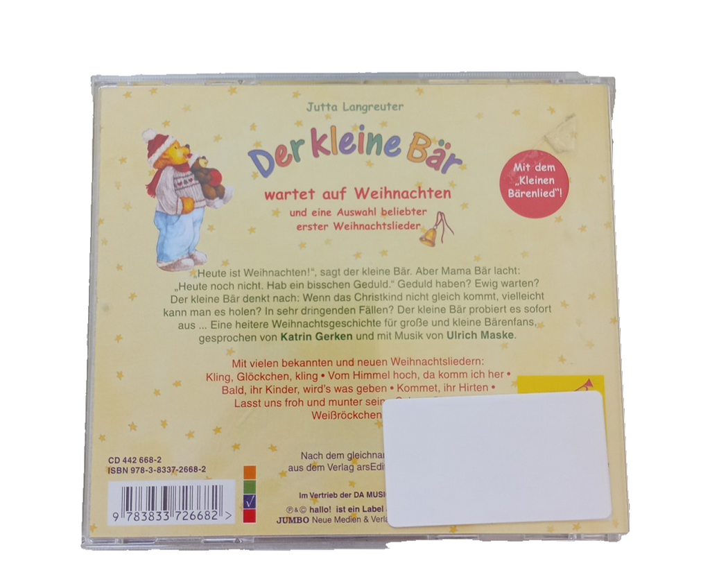 EB3577 Der kleine Bär wartet auf Weihnachten von Jutta Langreuter | Buch 2