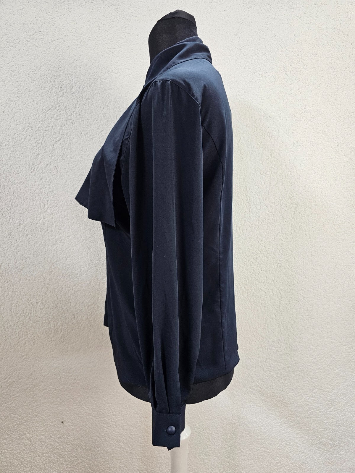 EK5993 Damen Bluse von Solange Mondor, dunkelblau, Gr.444