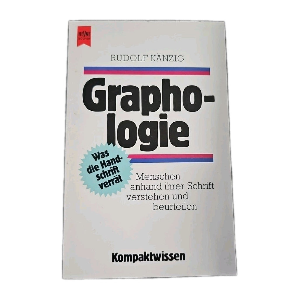EB4161 Graphologie - Menschen anhand ihrer Schrift verstehen und beurteilen 0