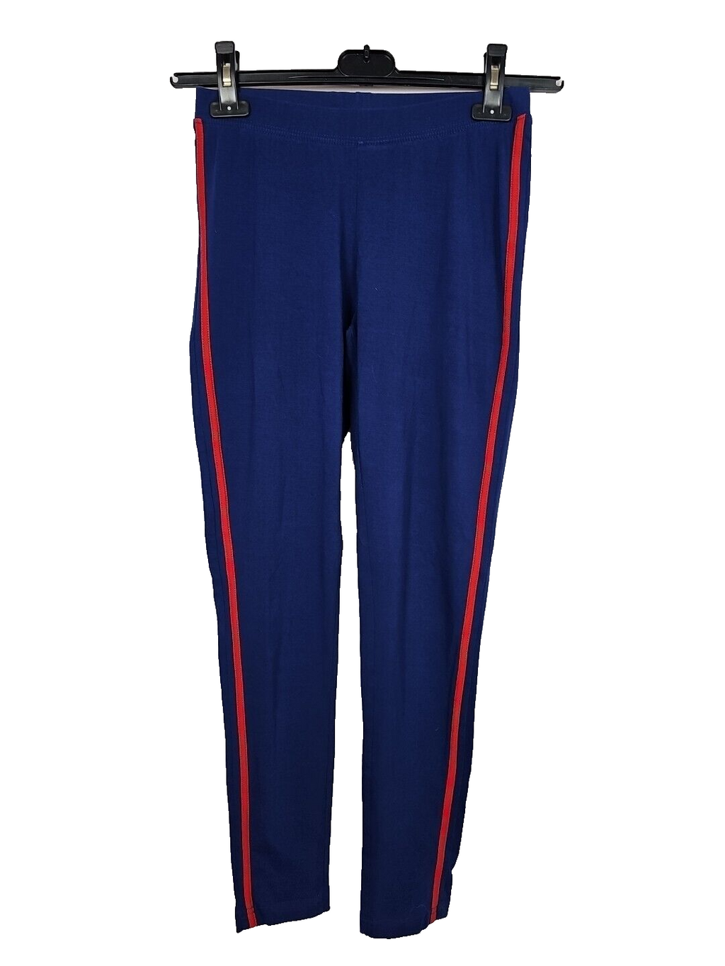 EB2501 Damen Leggins von H.I.S, blau-rot, Gr.36/380