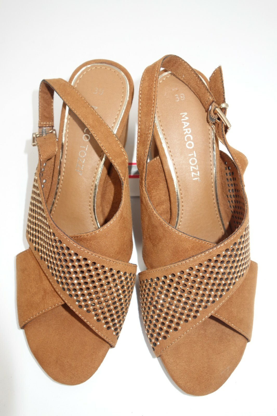 ES0290 Damen Sandalen, braun von Marco Tozzi, 394