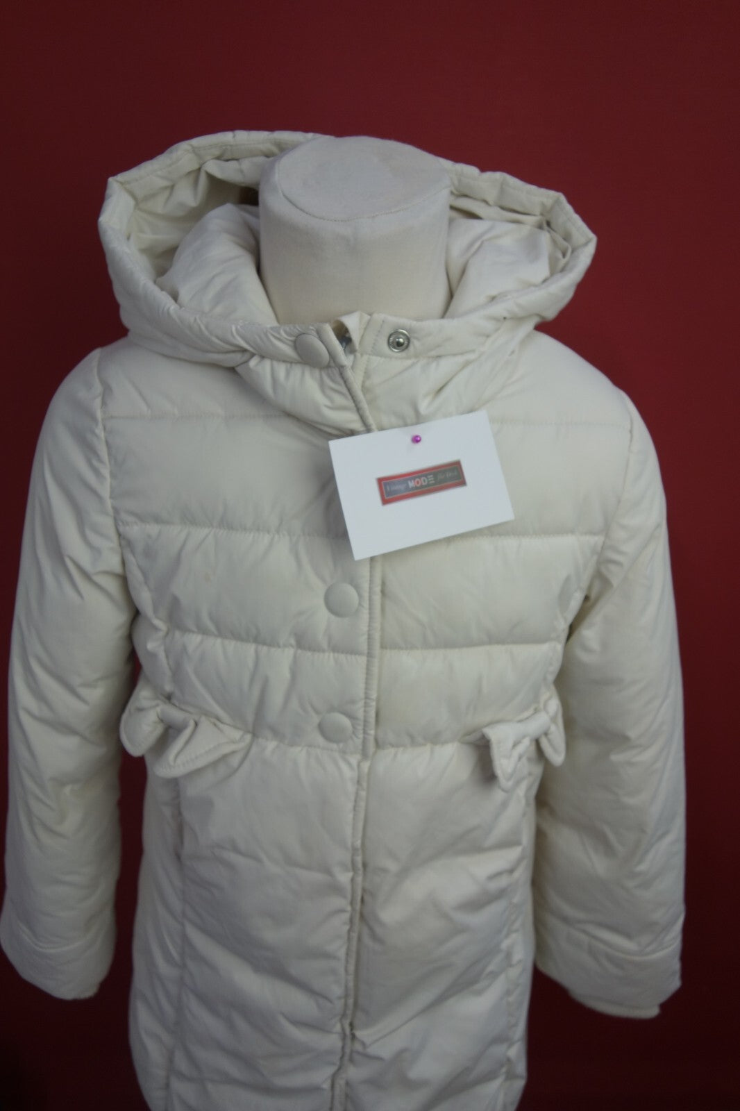 EK3321 Mädchen Jacke von Mexx, weiß, Gr. 1221