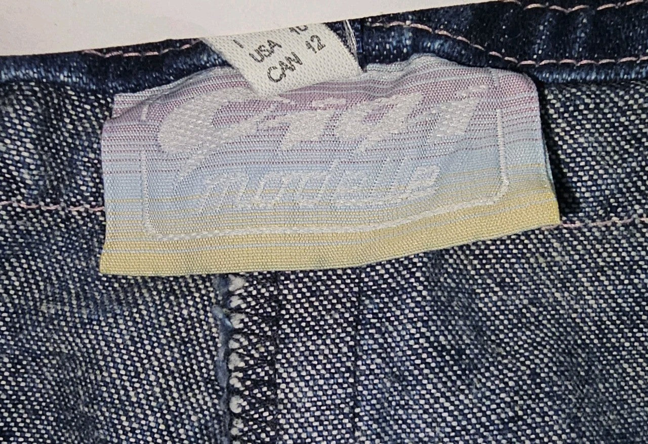 EK8774 Damen Jeans von Gigi Modelle,blau, Gr. 402