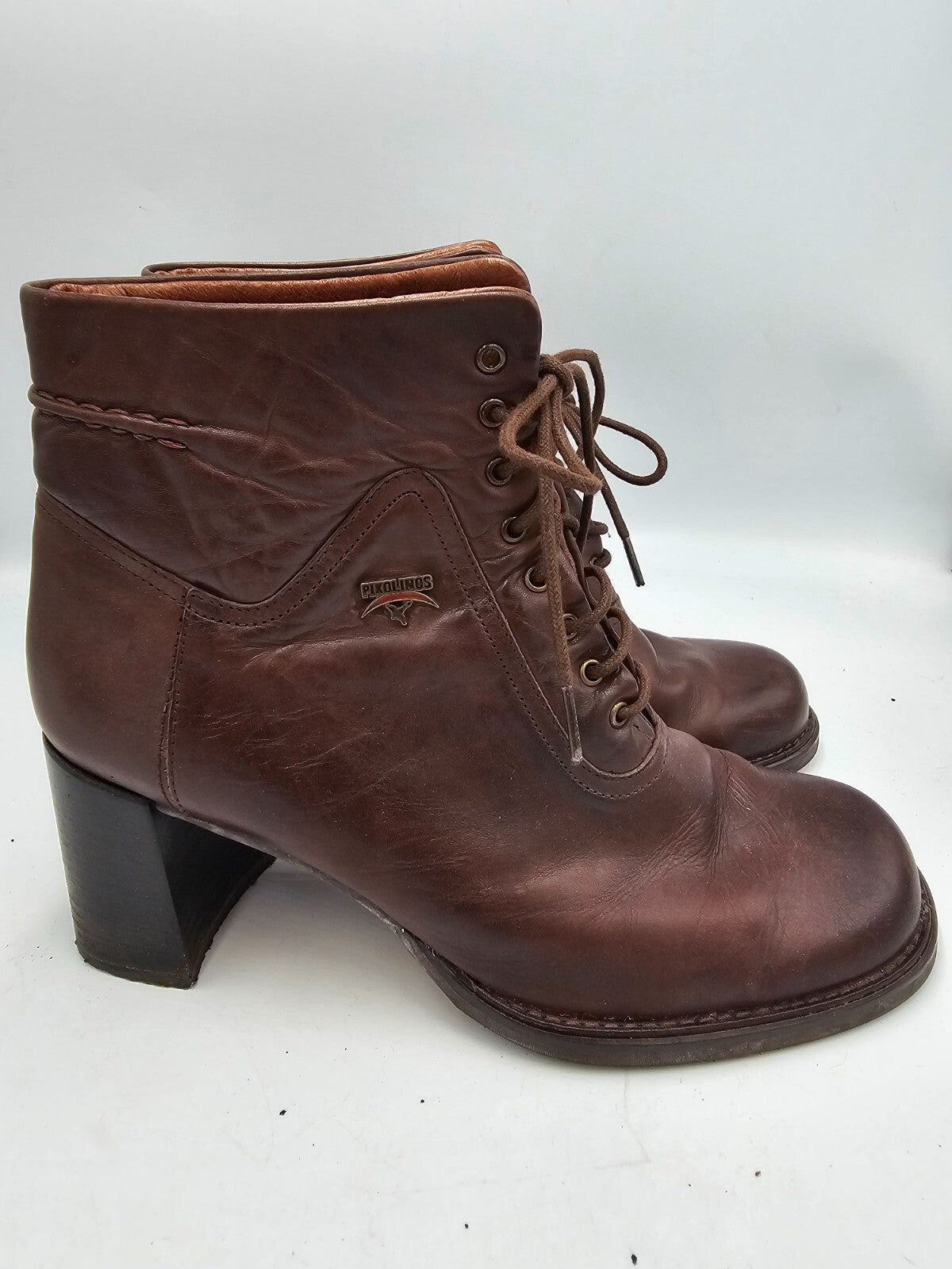 ES0383 Damen Stiefeletten von Pikolinos, braun, Gr. 398