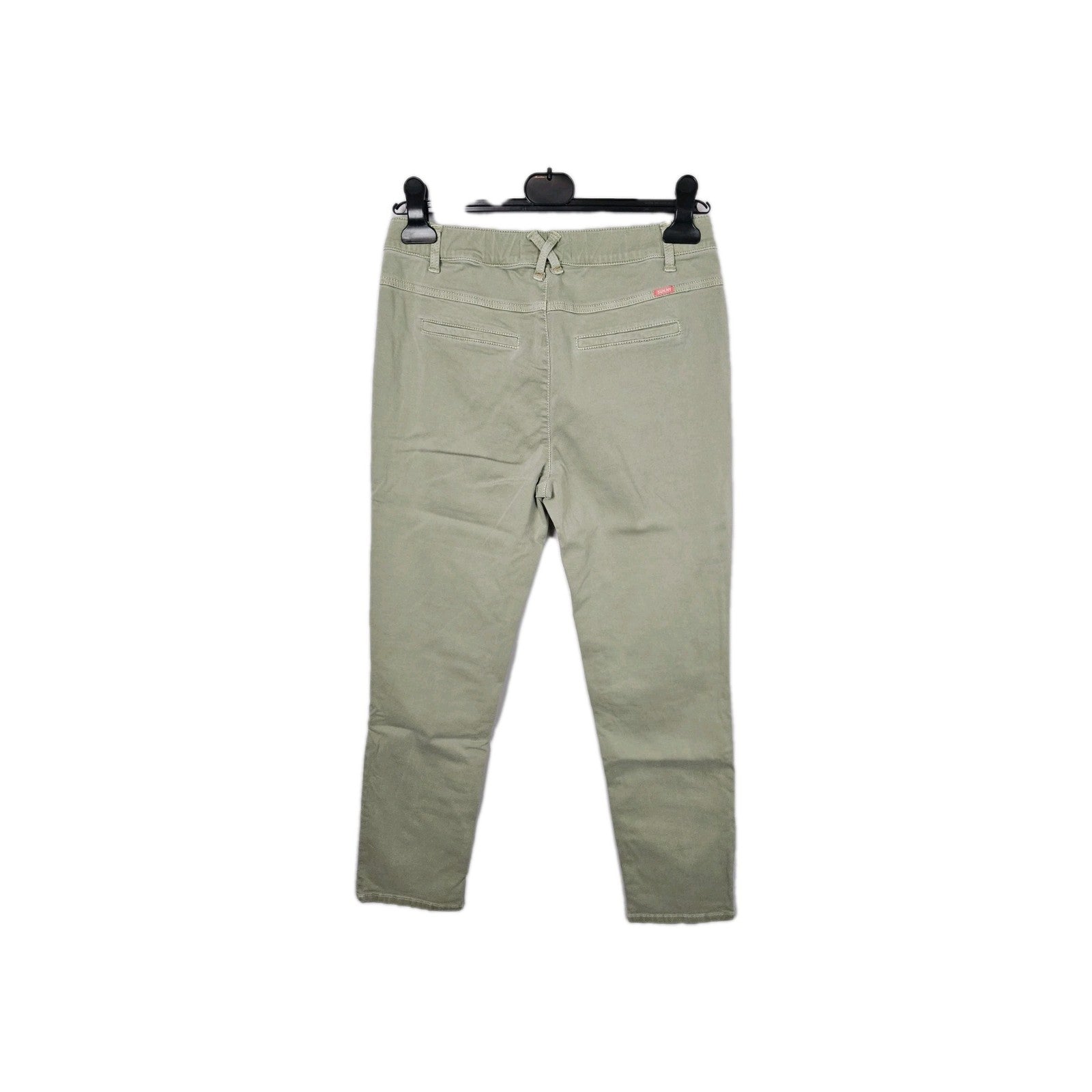 EK9088 Damen Hose von Anna Montana, Hellgrün/Beige, Gr. 384