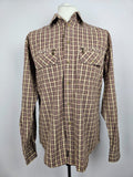 EK5413 Herren Hemd von X Tuxer, braun, Gr.M (39/40)0