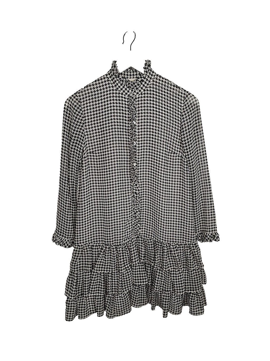 EK7093 Damwn Kleid von Rich&royal, Schwarz/weiß, Gr.340