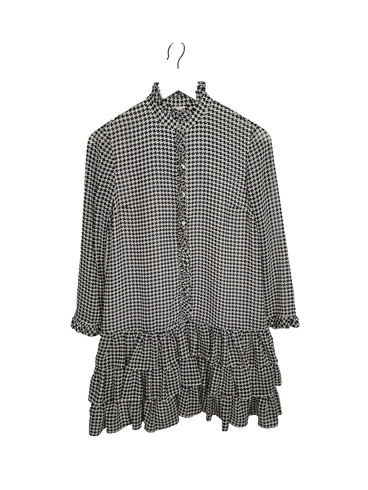 EK7093 Damwn Kleid von Rich&royal, Schwarz/weiß, Gr.340